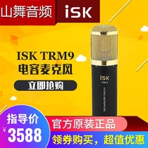 New licensed hanging external power supply ISK TRM9 microphone tube professional recording microphone live broadcast