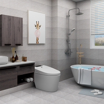 Simple modern kitchen bathroom tiles Gray 300x600 Bathroom toilet non-slip floor tiles Easy to clean kitchen