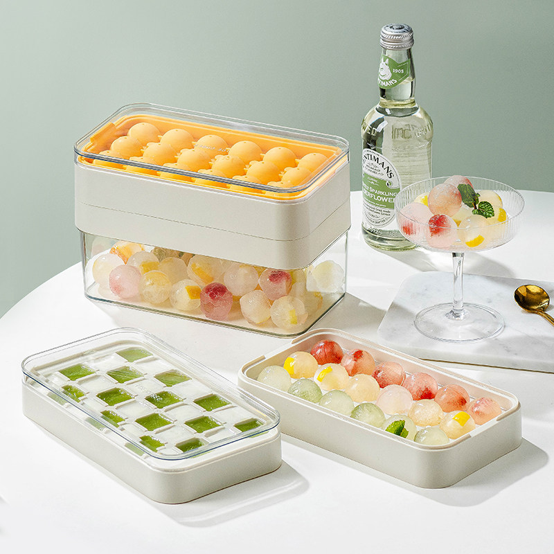 Yo-yo Rabbit Ice Cubes for Home Ice Box Self-making Ice Hockey Reservoir Food Grade Silicone Gel Ice Maker