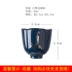 Màu men men Egret Tea Cup Gốm nhỏ Cup Cup Đặt hộ gia đình Kung Fu Tea Set Single Cup Master Cup Tea Cup Nhỏ Tea Tea - Trà sứ Trà sứ