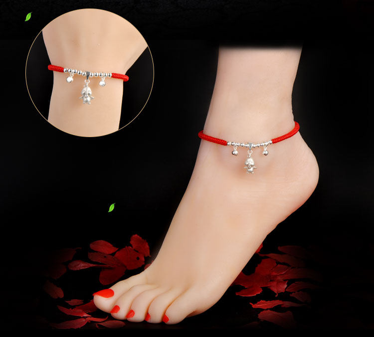 Bracelet de cheville Femme en Argenterie - Ref 3104233 Image 33