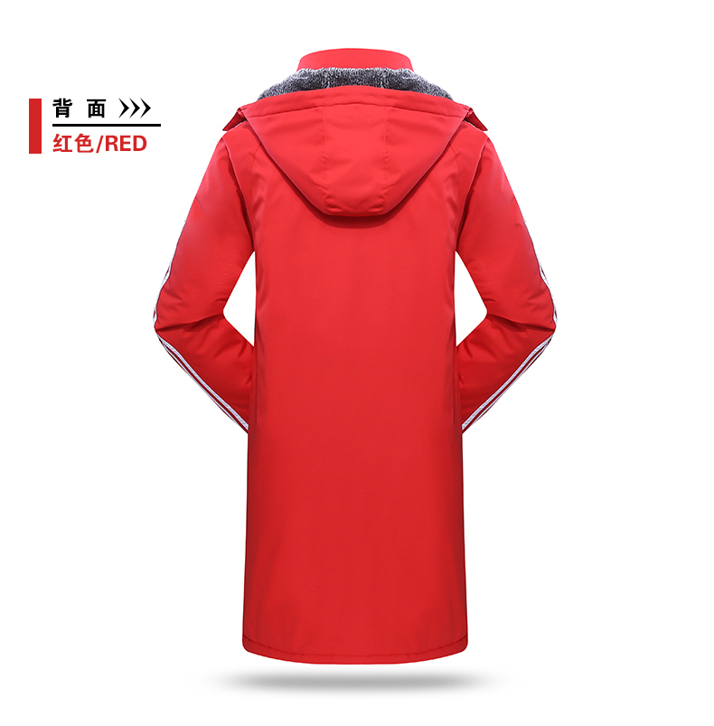 Đội tuyển thể thao quốc gia Trung Quốc áo khoác, nam và nữ, bơi mùa đông, quần áo cotton dài, quần áo đào tạo mùa đông, cộng với nhung áo ấm áo phao bé gái