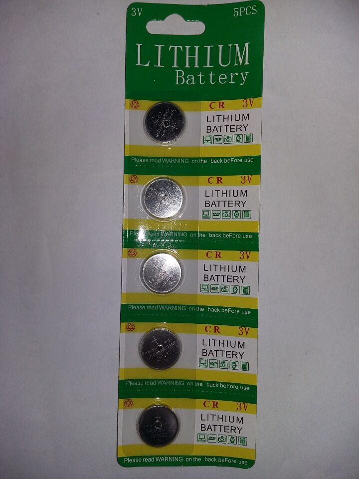 AFC CR1632 3V Card Remote Control Battery