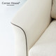 ເຮືອນ CornerHouse ງ່າຍດາຍ imperial concubine ມຸມ fabric sofa ແບບເອີຣົບແສງສະຫວ່າງຫ້ອງດໍາລົງຊີວິດຫລູຫລາສາມຄົນປະສົມປະສານ sofa