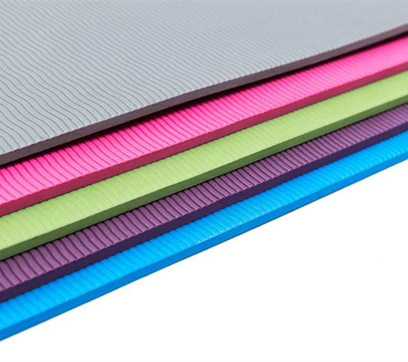 Xác thực băng nứt không mùi chống trượt trẻ em mới bắt đầu nhảy yoga mat tập thể dục chăn tùy chỉnh kích thước in logo thảm yoga cao cấp