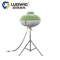 Ludwig stainless steel rod 100 Watt LED Moon Light 360 degree all-round mobile lighting Anti-dazzling