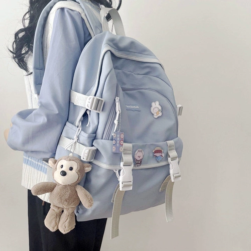 Высококачественный ранец, сумка через плечо для школьников, японский оригинальный универсальный вместительный и большой рюкзак, в корейском стиле, подходит для студента, для средней школы