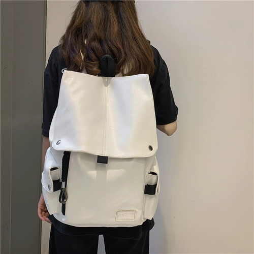 Tide, полиуретановый модный трендовый ноутбук для путешествий, школьный рюкзак для школьников, сумка через плечо, подходит для подростков