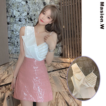 DARE buyer shop MASION W white camisole vest Pearl thin cute woman