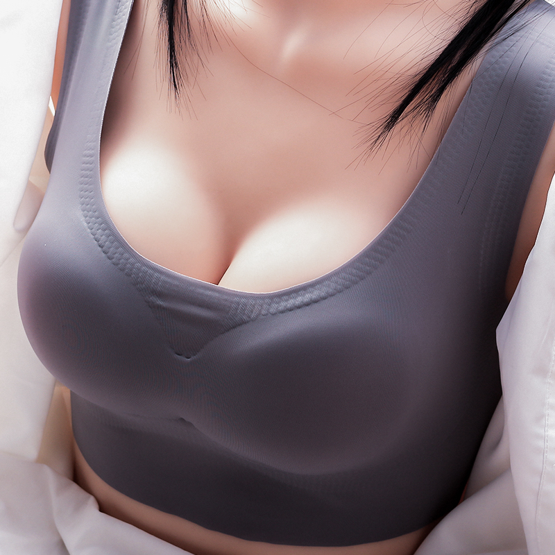 Maternity underwear Bra Pregnancy bra without rims Pregnancy bra Vest-style gathering type Anti-sagging comfort