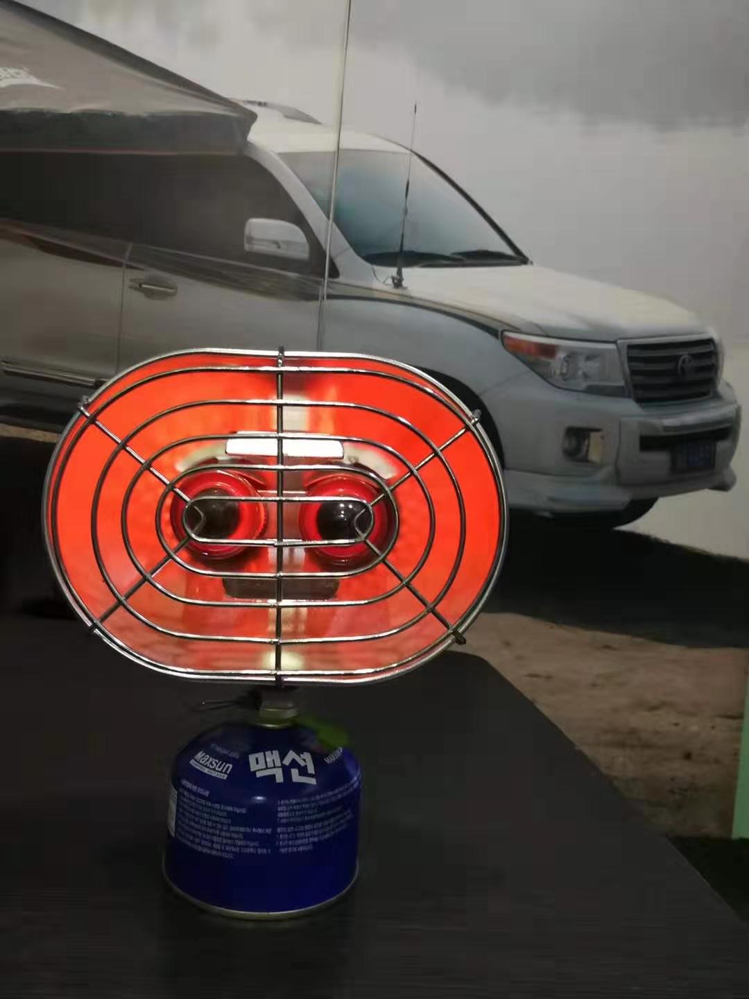 Brother BRS-H22 Small Sun Double Head Heater Outdoor Infrared Heater Head Camping Heater