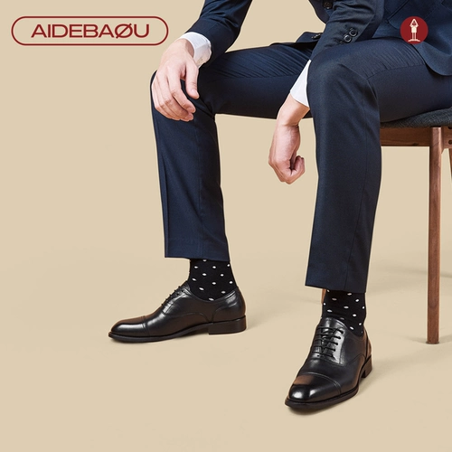 Классический костюм для кожаной обуви, повседневная обувь, оксфорды, из натуральной кожи