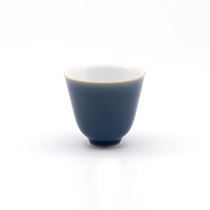 Lusshuishanfang original mine single-color glaze Magnolia Cup five glaze colors suitable for rock tea Oolong tea black tea tea tea cup