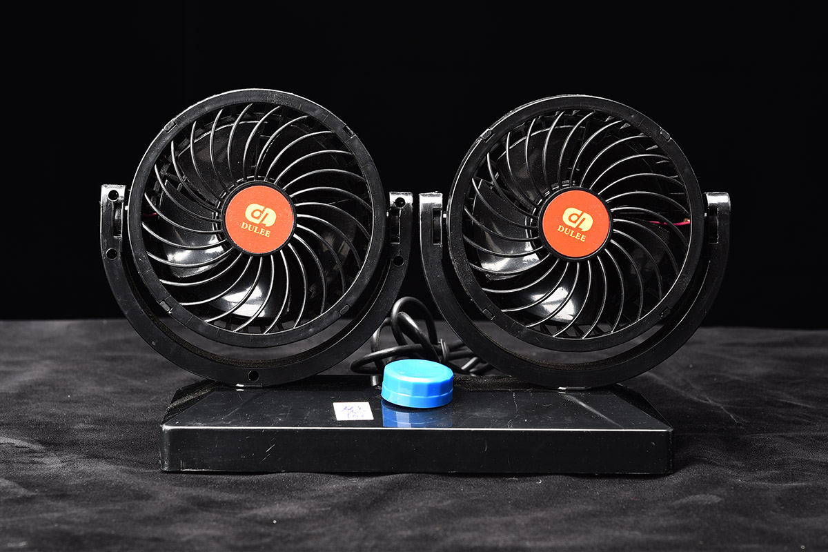 Car On-board Direct Current Fan 12V24v Large Truck Forklift Truck Ceiling Fan Silent Powerful Refrigeration-Taobao