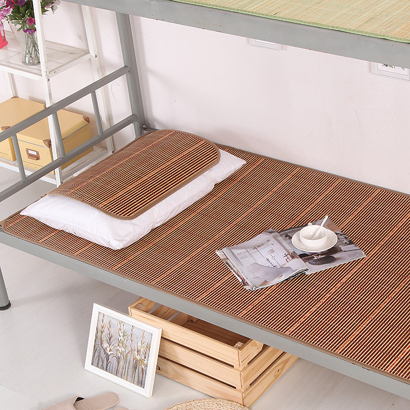 Student double-sided bamboo mat dormitory dormitory single bed bunk bamboo mat 0 8 0 9 m 1 0 summer mat