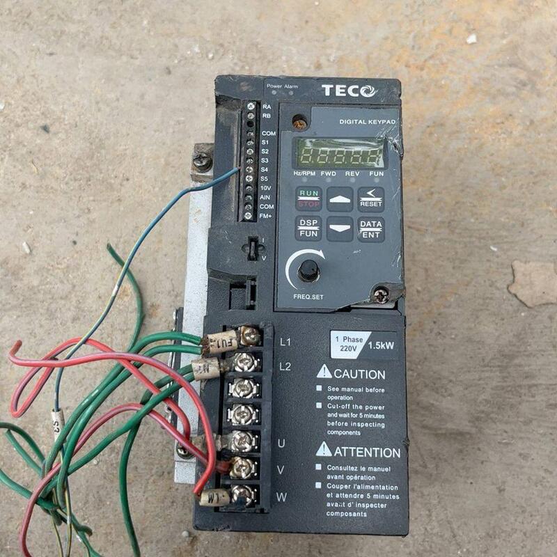 Negotiable Price S310-202-H1Dc 220V 1.5Kw Teco Frequency Converter