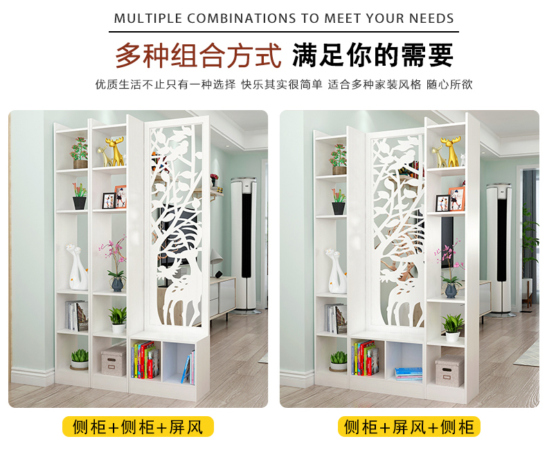Màn hình Trung Quốc mới đa chức năng vách ngăn phòng khách phòng ngủ khách sạn văn phòng đơn giản hiện đại màn hình di động nhiều lớp - Màn hình / Cửa sổ vách ngăn trang trí