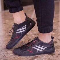 2019 New Men Casual Leather Leather Upmarket Summer Pib Splicing A Foot Pedal Breathable Fashion Mens Shoes Everyday