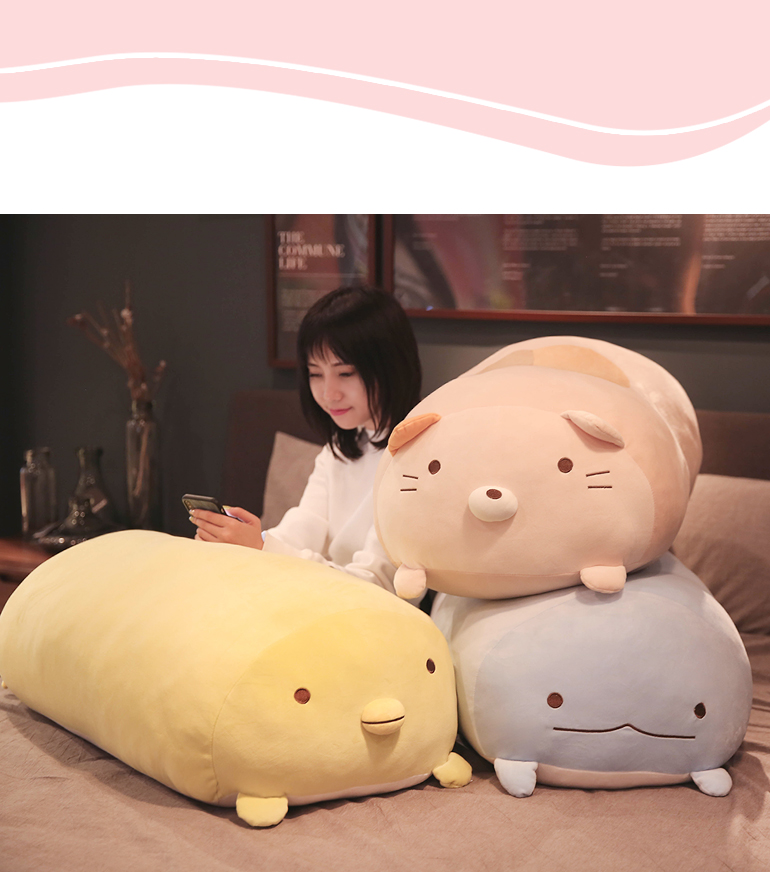 Lưới màu đỏ gối dài dải gối gối giường mềm túi đệm thắt lưng lớn lưng gối ngủ nữ dễ thương - Trở lại đệm / Bolsters gối tựa lưng sofa