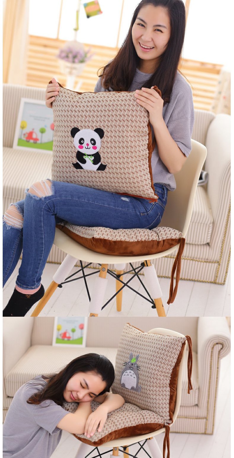 Lớn văn phòng một mảnh đệm đệm dễ thương phim hoạt hình dày đệm sinh viên ghế thắt lưng đệm gối ass - Ghế đệm / đệm Sofa đệm sofa