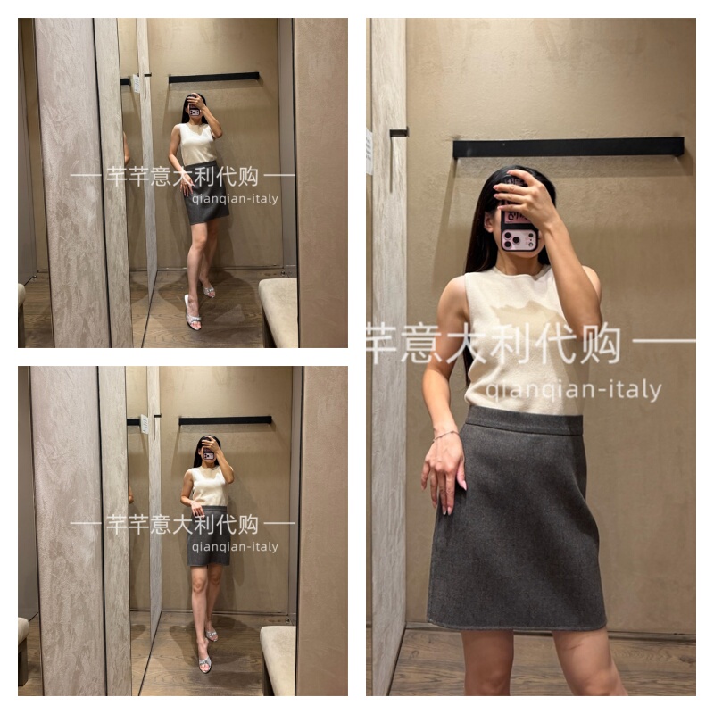 Maxmara 2026 Autumn and Winter Fashion Style Sleeveless Knitted Vest Mxmgiochi