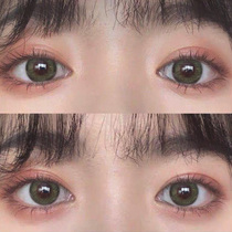 The Wizard of Oz green contact lenses net red model year throw female small large diameter 14 5 can throw half a year mixed-race Melofei EM