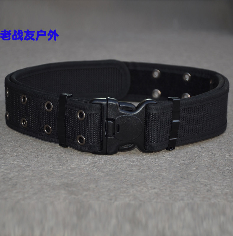 Work training belt outer belt security screening multifunction lengthened girdle nylon