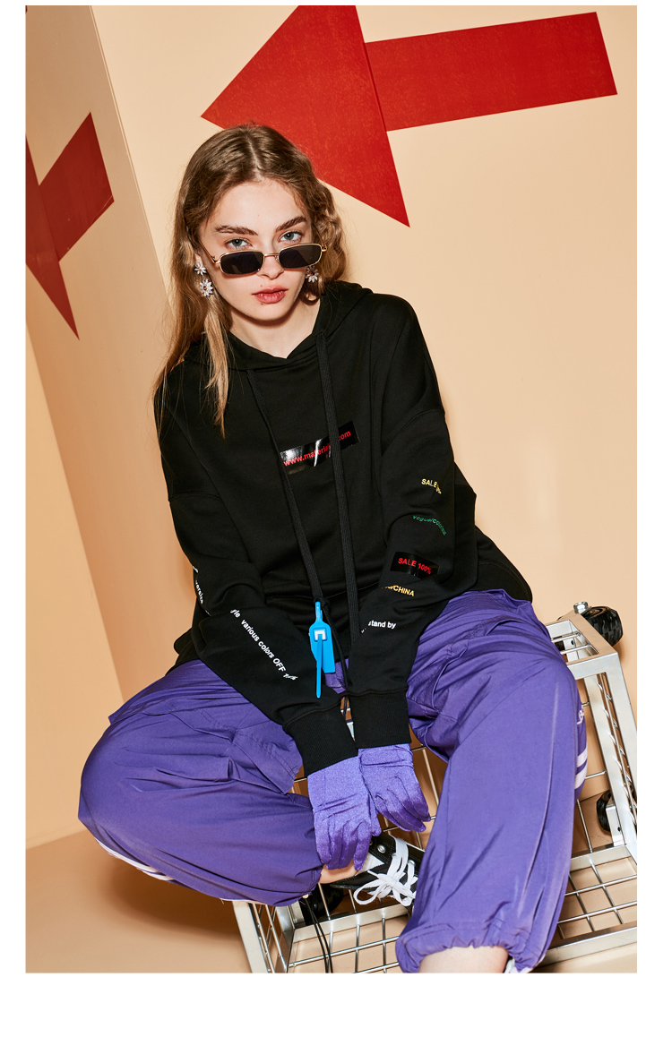 Sweatshirt femme MATERIAL GIRL en Coton - Ref 3215319 Image 24