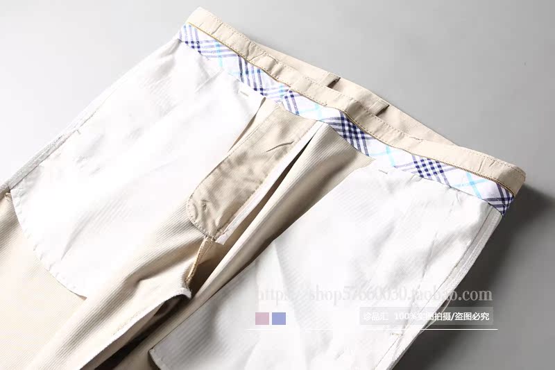 Mùa hè cao cấp lụa phương thức cotton mồ hôi thấm thở không-iron nam kinh doanh bình thường quần nhỏ quần thẳng