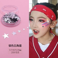 Серебряный клей, пинцет