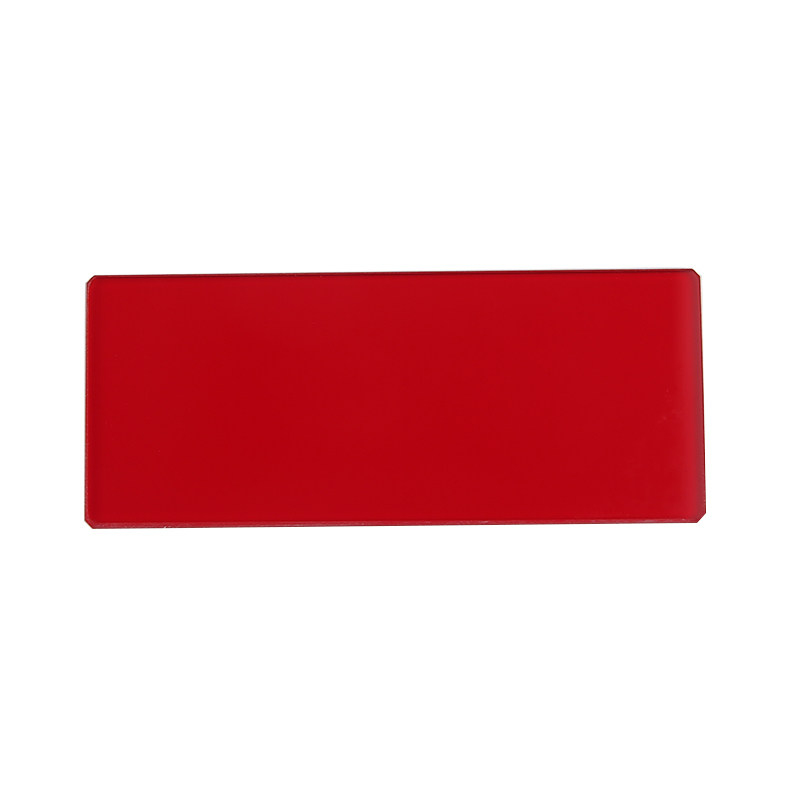 HB610 Long Wave Pass Filter Red filter transmits red light 168*27*2 5mm 168*28*3mm