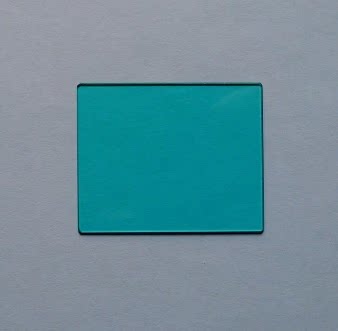 BG39 Infrared cut-off short wave pass glass Optical cyan filter 56*51*1mm