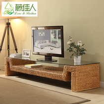 Hotel apartment room rattan cabinet rattan TV cabinet rattan TV cabinet rattan furniture homestay Vine furniture TD