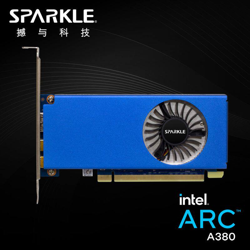 SPARKLE妖精系列游戏显卡Intel Arc A380 Pioneer半高刀卡6GD6:游戏利器,点亮你的PC世界!-显卡-淘宝百科网