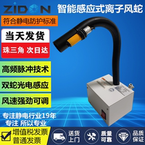 Automatic induction of conjoined ion wind snake SL-080F industry in addition to electrostatic dust removal serpentine blowing dust ion dust removing gun