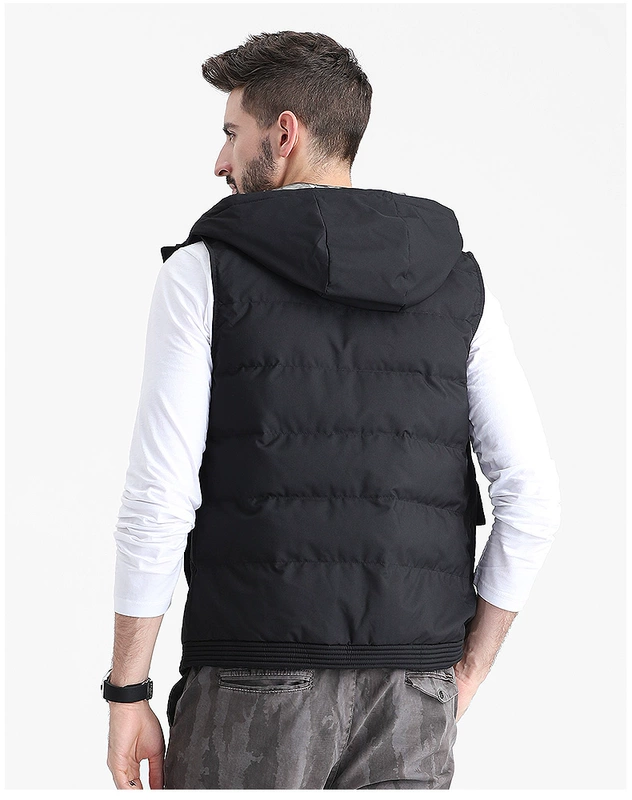 Vest nam mùa thu đông 2018 phiên bản Hàn Quốc mới của xu hướng áo vest cotton mỏng vai vest vest nam đẹp trai áo lông cừu