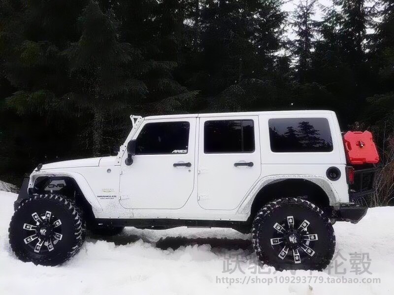 Xe jeep 16 inch 17 inch Wrangler Prado bán tải BJ40 Pajero Harvard H9 đường cách bánh xe âm tính - Rim mâm ô tô 18 inch	