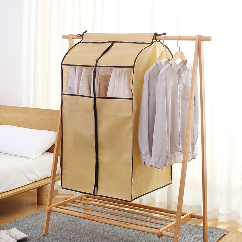 Clothes dust cover hanging household three-dimensional dust bag hanger hanging clothes bag dust cover cover clothing protective cover
