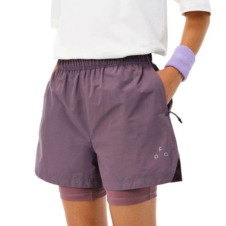 Trendy Outdoor Hiking Sports Two-In-One Running Shorts Couple Matching Summer Loose Casual Fitness Shorts