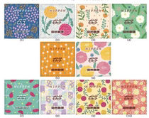 Japan Letter Sales Stamp 2022 Welcome Flower 63 face value 10 full top quality random postmark