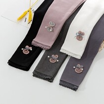 New girls leggings spring and autumn wear children's explosions pants baby girls pants 3 black 5 children's clothing