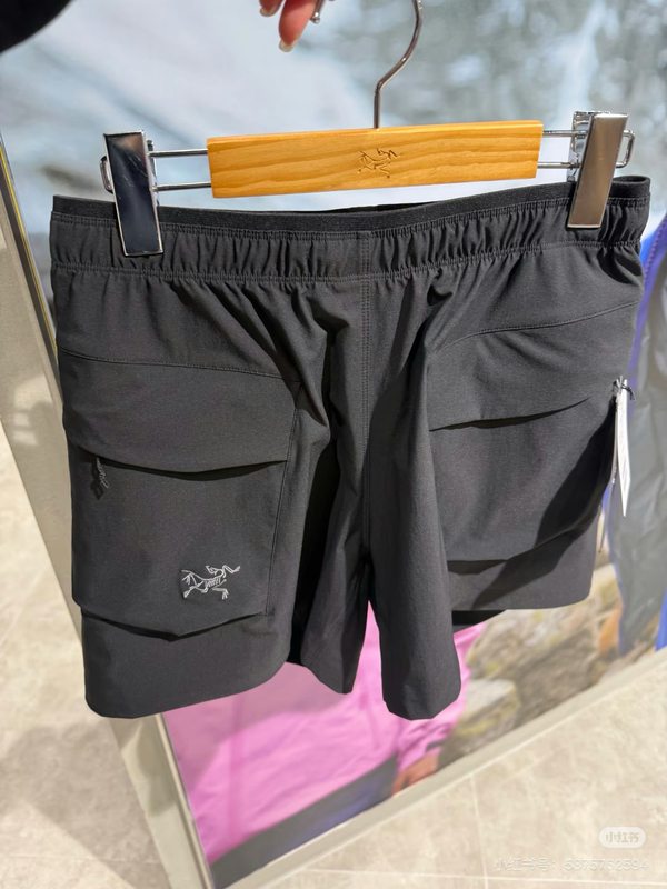 Arcteryx Gamma Utility Short 5 Solid Color Breathable Softshell Sports Shorts for Women