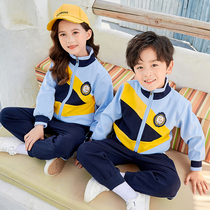 Kindergarten Garden Clothing Spring Autumn Clothing Elementary School Childrens School Uniform Sports Suit Three Sets New Childrens Class Clothes Fall Men and Men