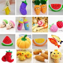 (Dog Toy three-piece set) vocal dog plush toy Teddy large medium and small dog VIP molars bite-resistant