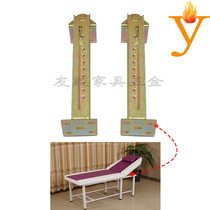 One-line tie rod 10-speed tie rod Multi-stage hinge Beauty bed head height adjustment lever Painting table support lever