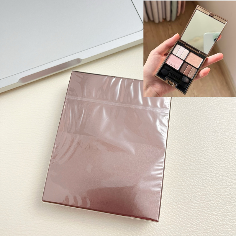 Lunasol Sun and Moon Crystal Four-Color Eyeshadow Light and Shadow Purification 02 Light-Transmitting Beauty Eyeshadow 01Beige