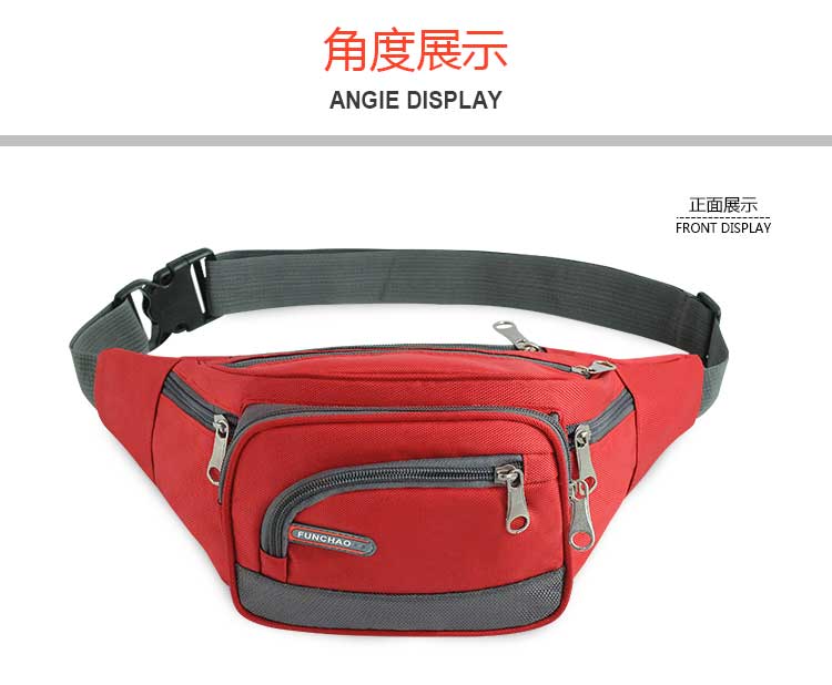 Eo bag nữ 2017 new multi-chức năng tiền mặt đăng ký kinh doanh túi người đàn ông thực tế wearable vải không thấm nước túi điện thoại di động Messenger đai đeo đựng bình nước chạy bộ