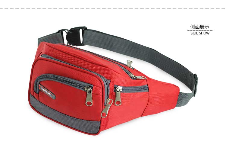 Eo bag nữ 2017 new multi-chức năng tiền mặt đăng ký kinh doanh túi người đàn ông thực tế wearable vải không thấm nước túi điện thoại di động Messenger đai đeo đựng bình nước chạy bộ