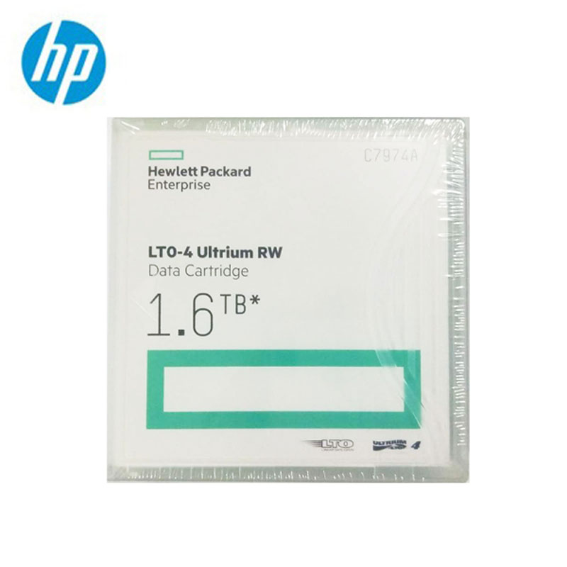 New line of stock HP HP LTO-4 tapes 1 6TB data backup tapes C7974A LTO4