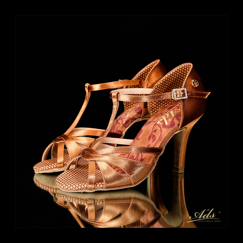 ADSdance women Latin dance shoes modern dance shoes rumba cha-cha anti-bacterial anti-odor non-slip imported satin MG2231